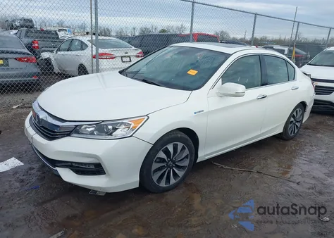 2017 Honda Accord Hybrid Ex-L from USA, damaged, VIN JHMCR6F51HC005404